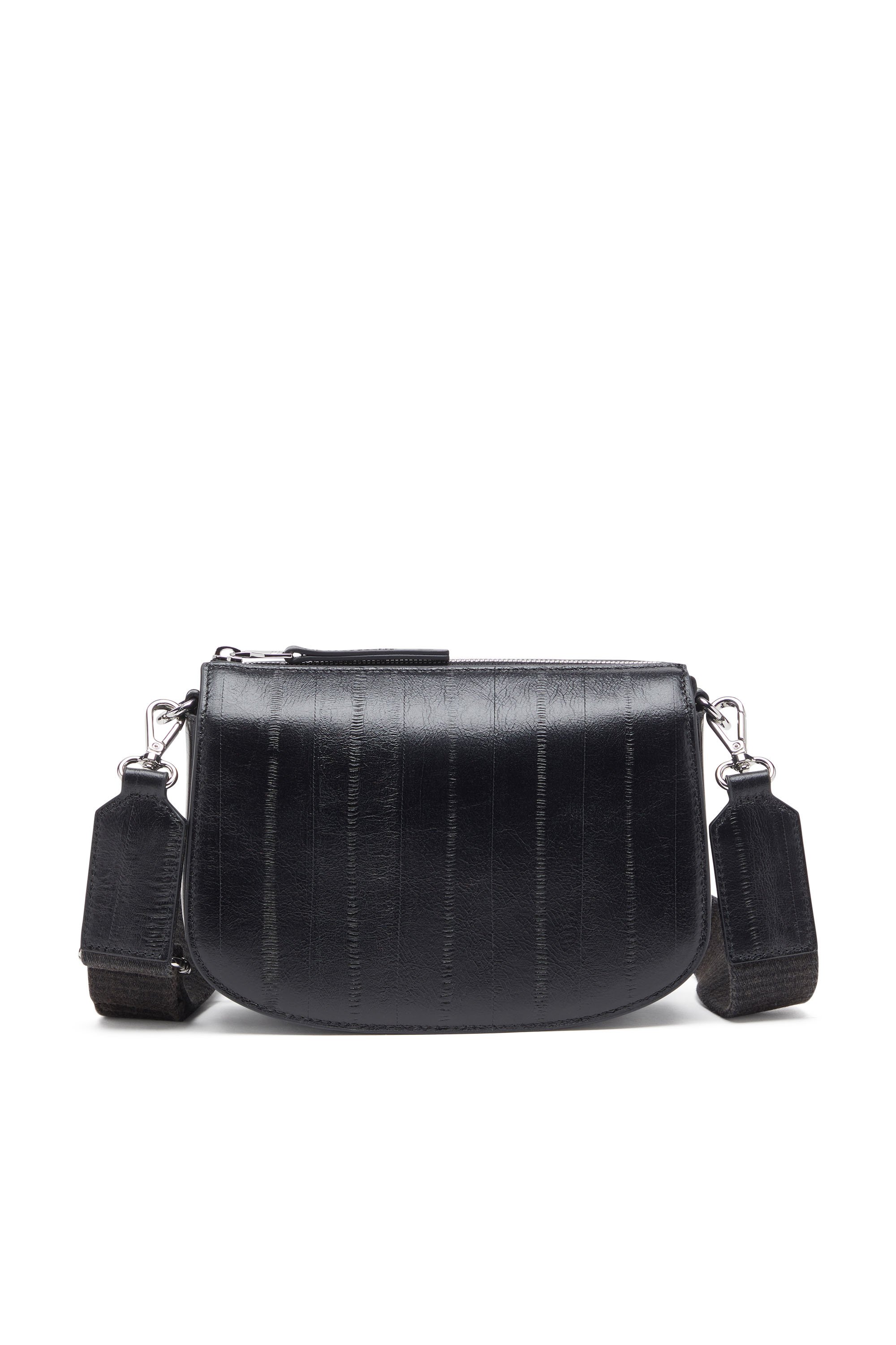 Diesel - 1DR CAMERA BAG, 1DR-Camera bag effetto anguilla Unisex in Nero - 2