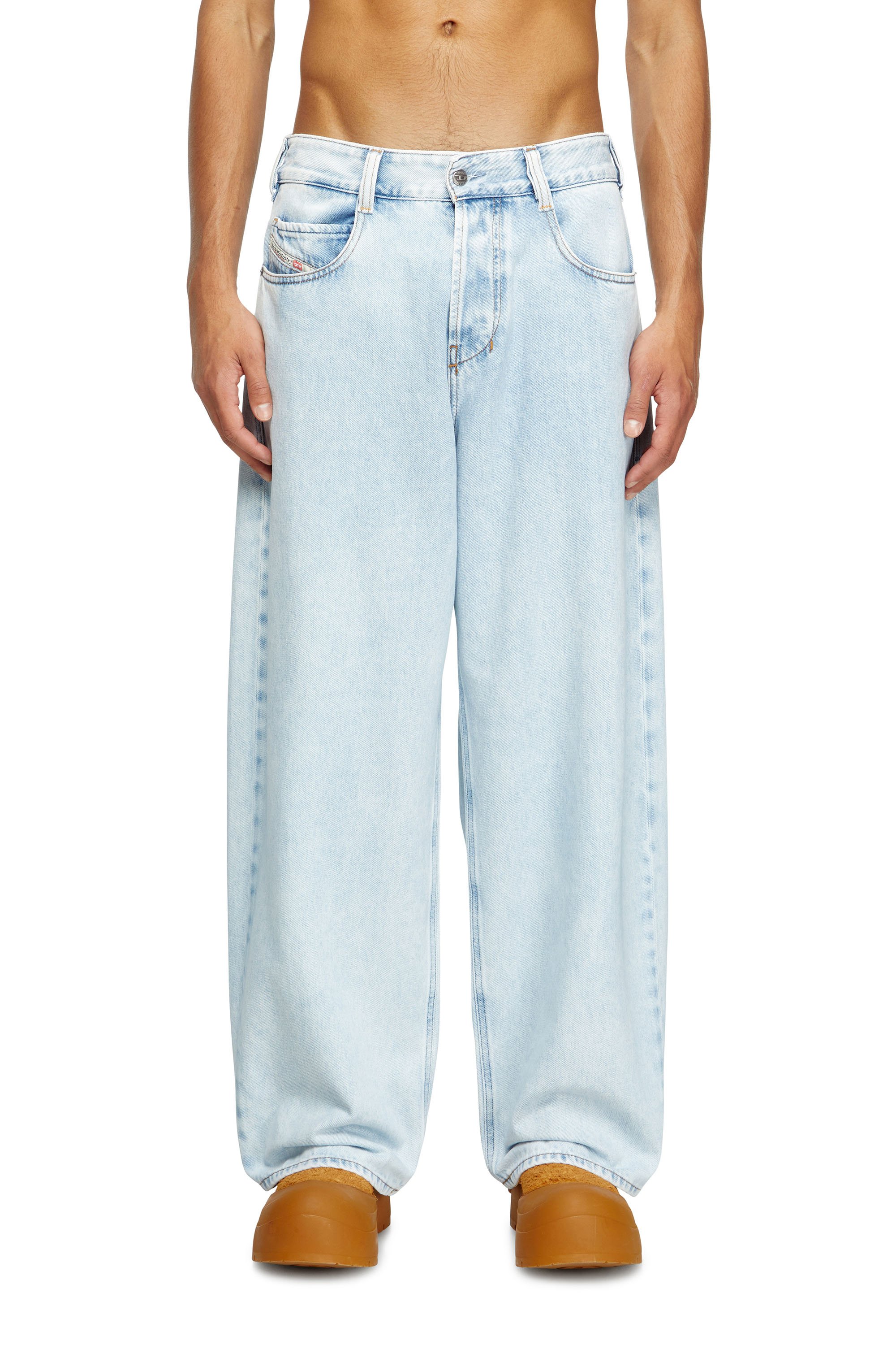 Diesel - Relaxed Jeans 1997 D-Enim-M 09M74 Unisex, Blu Chiaro - Image 2