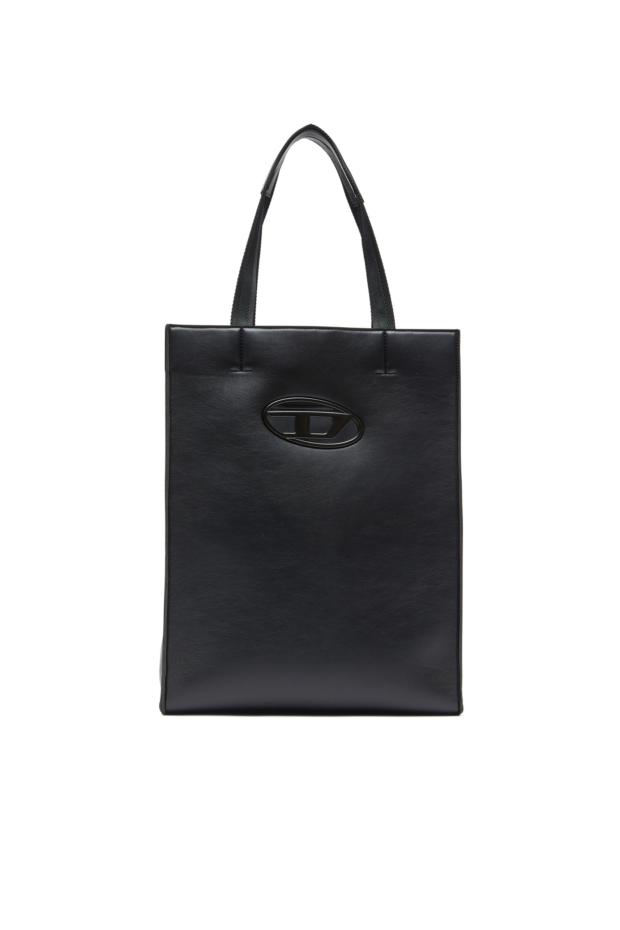 Diesel - HOLI-D SHOPPER NS, Holi-D-Borsa tote in tessuto tecnico doppio Unisex in Nero - 1